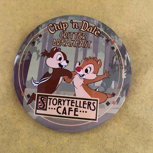 Disneyland Storytellers Cafe Critter Breakfast Button (2011)